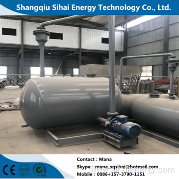 Tire Oil Recycle distillation plant